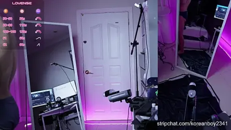 Imagem do stream de koreanboy2341 no Stripchat