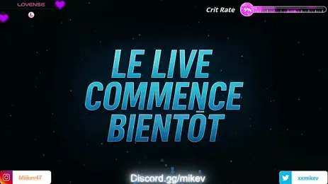 imagem do stream de Mikev