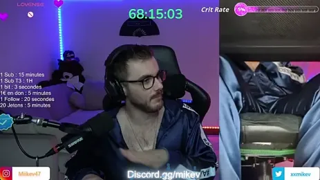 imagem do stream de Mikev